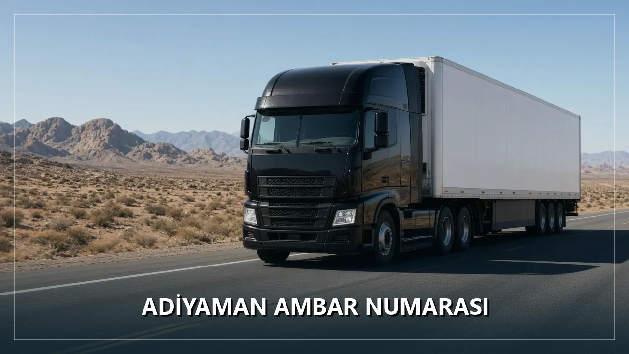 Adiyaman Ambar Numarası
